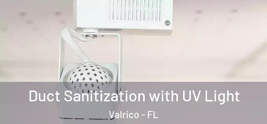 Duct Sanitization with UV Light Valrico - FL
