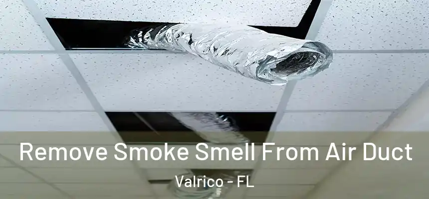 Remove Smoke Smell From Air Duct Valrico - FL